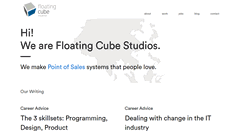 Desktop Screenshot of floatingcube.com